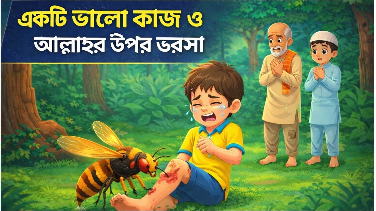 একটি ভালো কাজ ও আল্লাহর উপর ভরসা #ইসলামিক_ভিডিও #education #baby #viralvideo #cutebaby #viral
