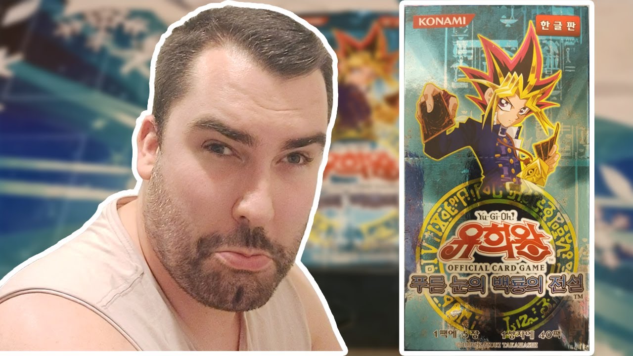 Opening Korean LOB booster box! (Can we pull Blue-Eyes?!)