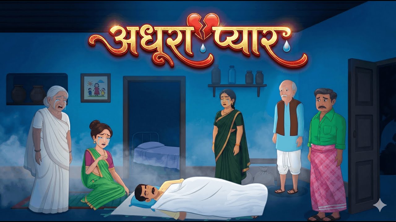 अधूरा प्यार | Adhoora Pyaar | Moral Story | Hindi Kahaniyan | Shinu Toon