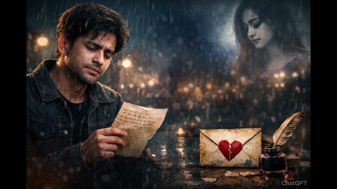 ভাঙা স্বপ্নের শেষ চিঠি 💔 | Heart Touching Bangla Sad Song 2026 | Emotional Broken Love Song