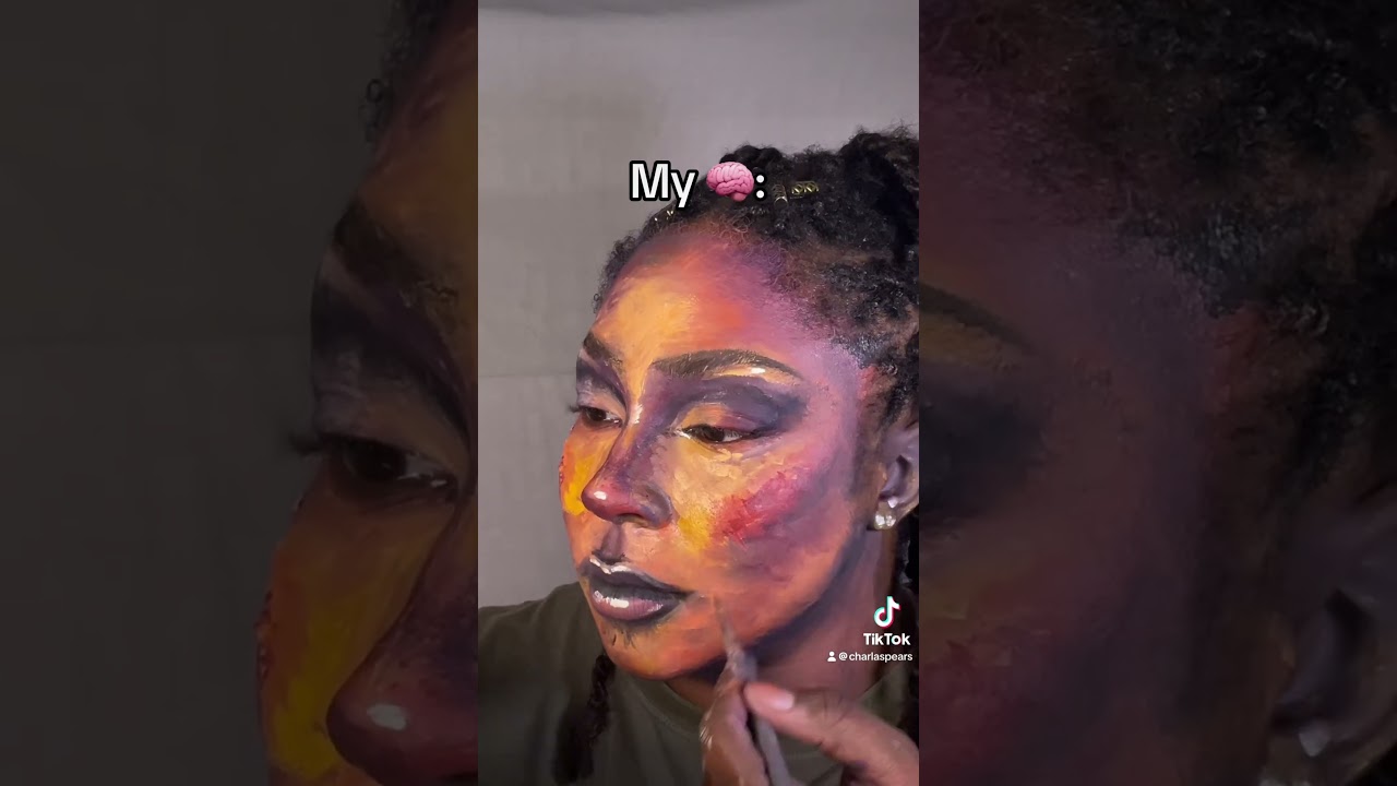 #blackgirlmagic #mua #makeup #editorial #editorialmakeup #avantgarde