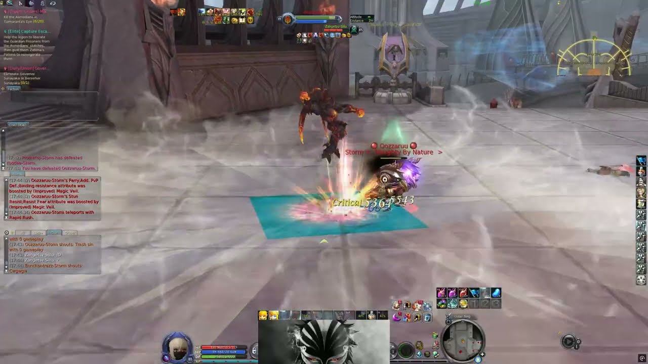 AION 8.5 ASSASIN EU TRYING TO BE FRIENDS WITH BOTZARU (it didn't work)