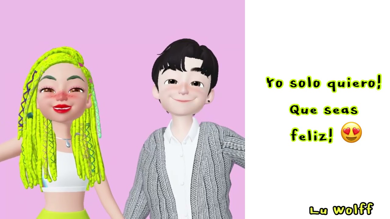 Ex mejor amigo 🥺❤️  Lü Wolff Video Lyric Para dedicar Animado en Zepeto