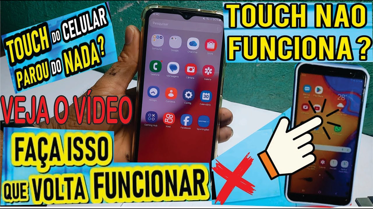 Touch  do Celular Paraou de Funcionar  (FÁCIL DE RESOLVER) novo método 2026