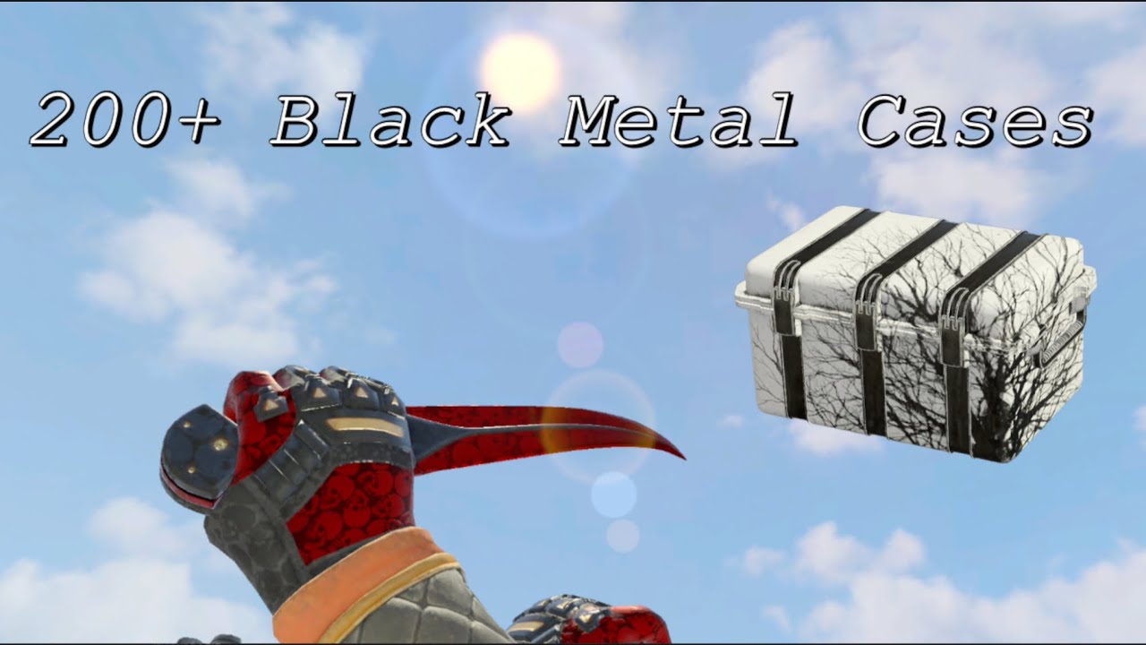 UNBOXING A NEW KNIVES IN FROM NEW BLACK METAL 2 CASE  | 1.52 Critical Ops