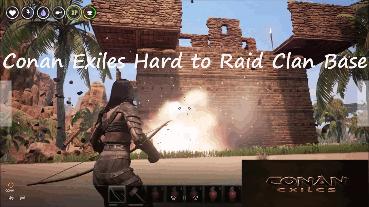 Conan Exiles, Hard to Raid Clan Base
