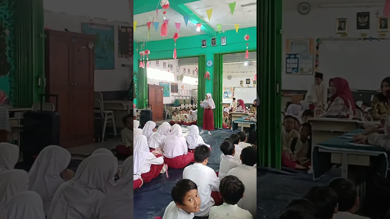 Lomba Pidato Antar Kelas SDN Cikaret 01