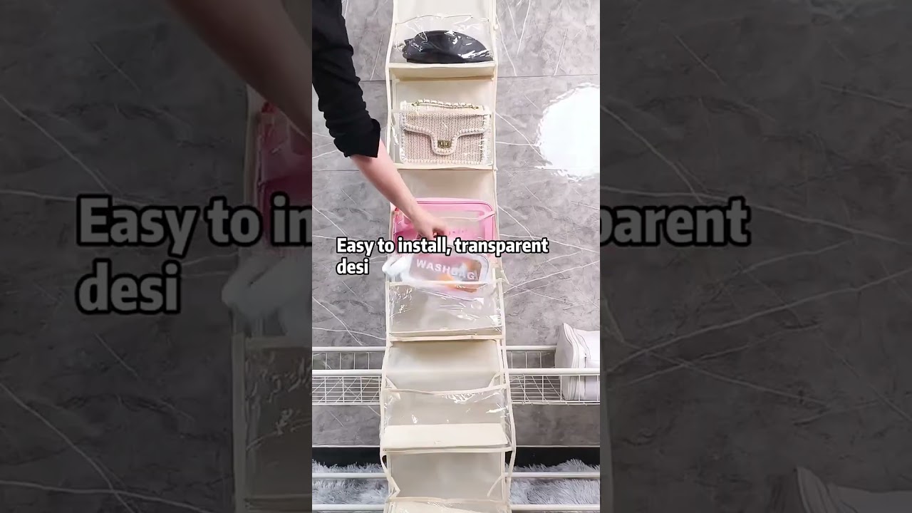 Maximize Space with a Door Hanging Organizer Bag 