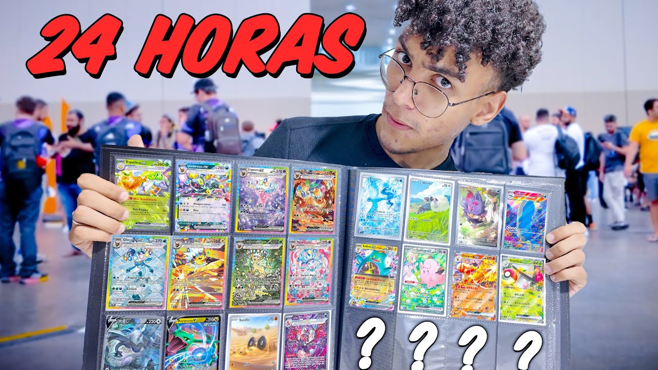 24 HORAS PARA PEGAR a CARTA MAIS RARA de  EVOLUCÕES PRISMATICA no REGIONAL FORTALEZA