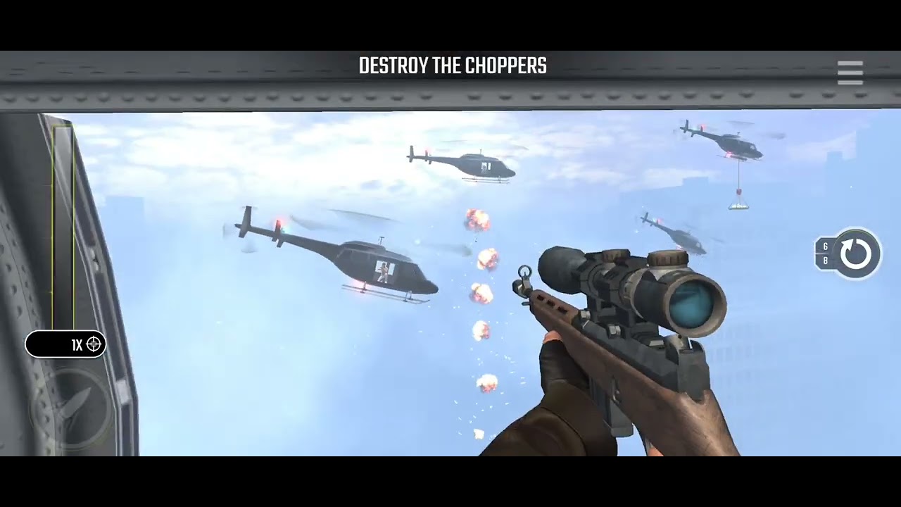 Pure Sniper Z18 Boss 4 Snow Time To Die Destroy The Choppers