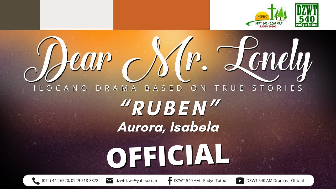 Dear Mr. Lonely - Ruben | March 7, 2024 (New Upload)