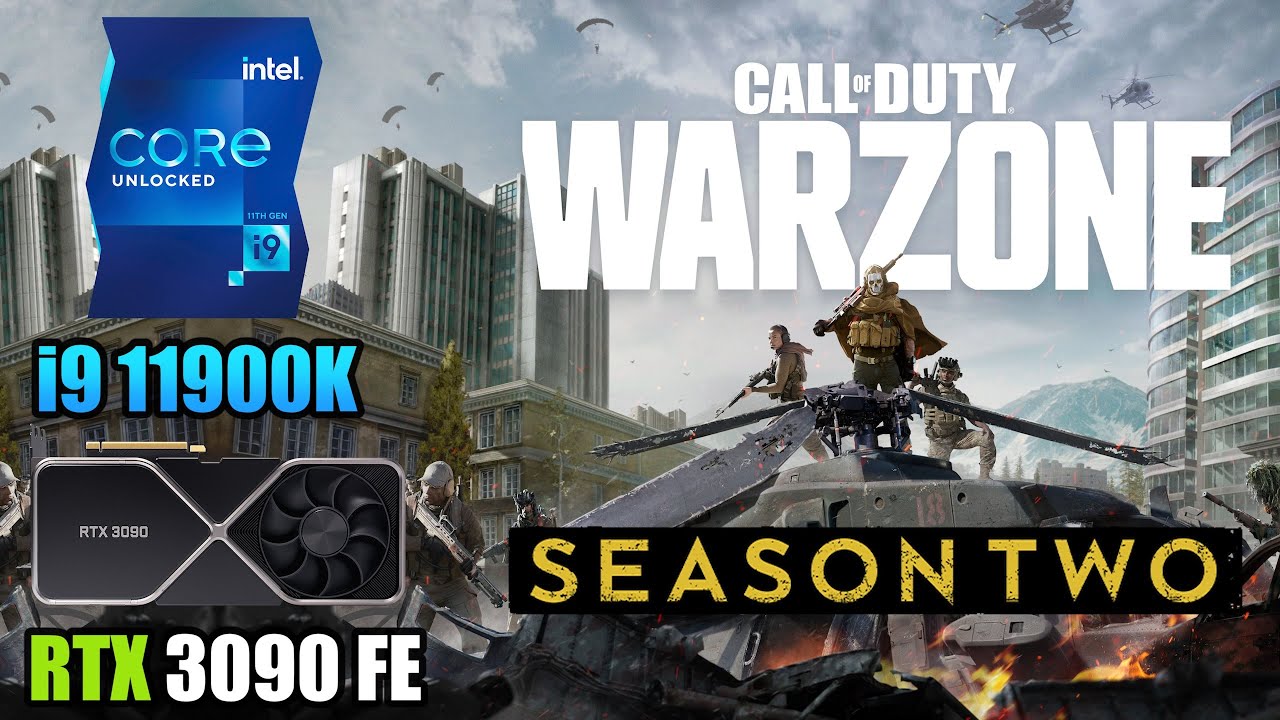 Call of Duty: Warzone - RTX 3090 + i9 11900K - 1080p, 1440p & 4K - High & Low Settings - Season 2