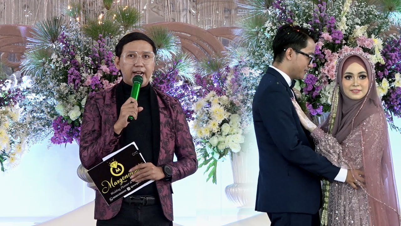 MC. MANTEN BERBAHASA INDONESIA  //Wedding KISS Mahendra & Andira
