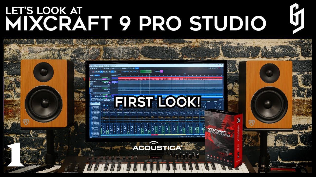 Let's Look at - Mixcraft 9 Pro Studio #1