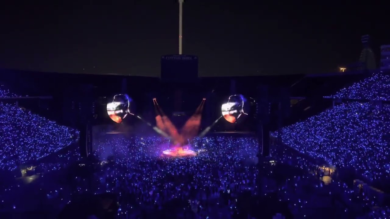 Coldplay - Let Somebody Go Music of The Spheres Tour 2022 @ Cotton Bowl Dallas, TX (LIVE)