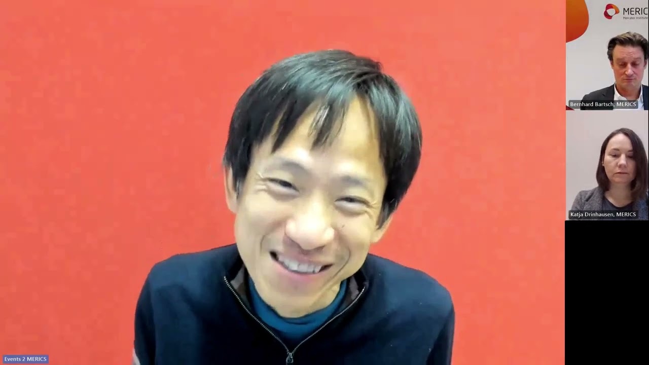 MERICS Future China Lecture with Prof. Xiang Biao