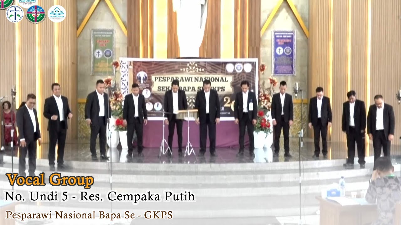PESPARAWI NASIONAL BAPA  GKPS 2024 || Vocal Group || Undi 5 Cempaka Putih Distrik VII