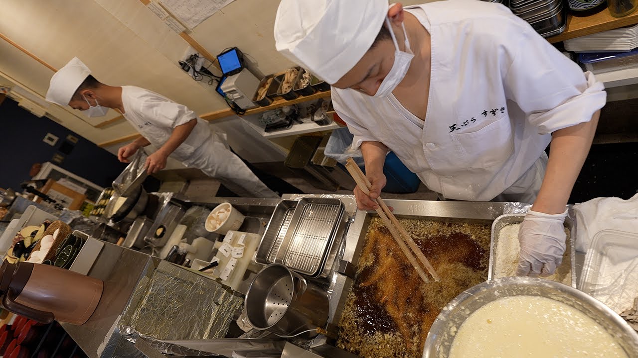 [Токио, Япония] Лучшее по цене и вкусу! Вкусный японский ресторан темпуры