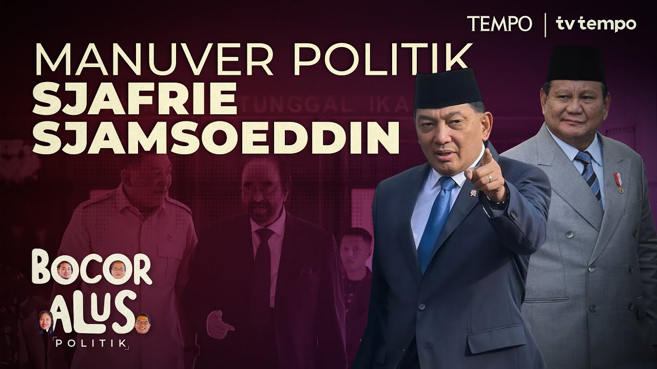 Manuver Politik Sjafrie Sjamsoeddin