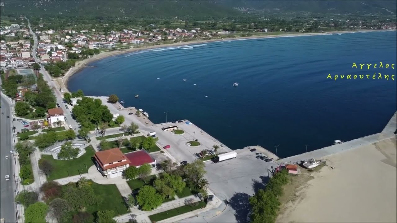 Ο Σταυρός (Ν. Θεσσαλονίκης) ΑΝΩΘΕΝ - Aerial video by drones Dji