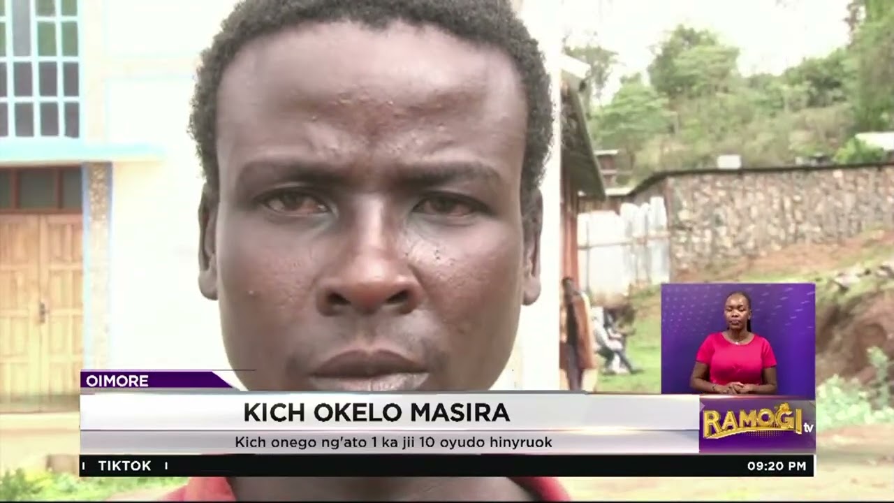 Kich onego ng'ato achiel kendo ohinyo jii 10 Maralal