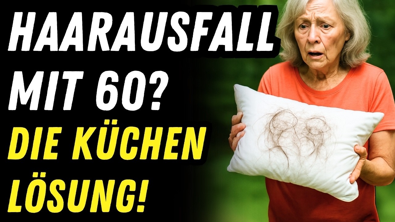 Haarausfall im Alter Dieses EINE Lebensmittel aus Ihrer Küche kann es stoppen!