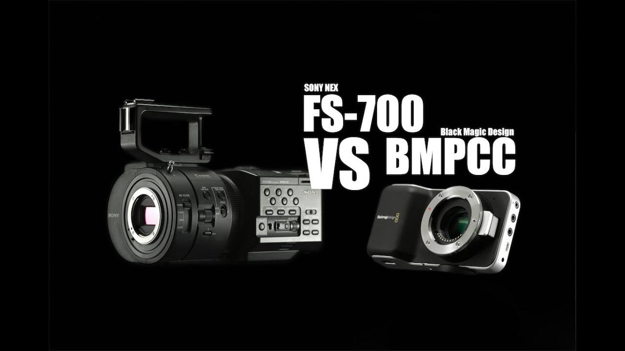 Sony NEX-FS700 VS Black Magic Pocket Cinema Camera BMPCC (Both recorded in ProRes