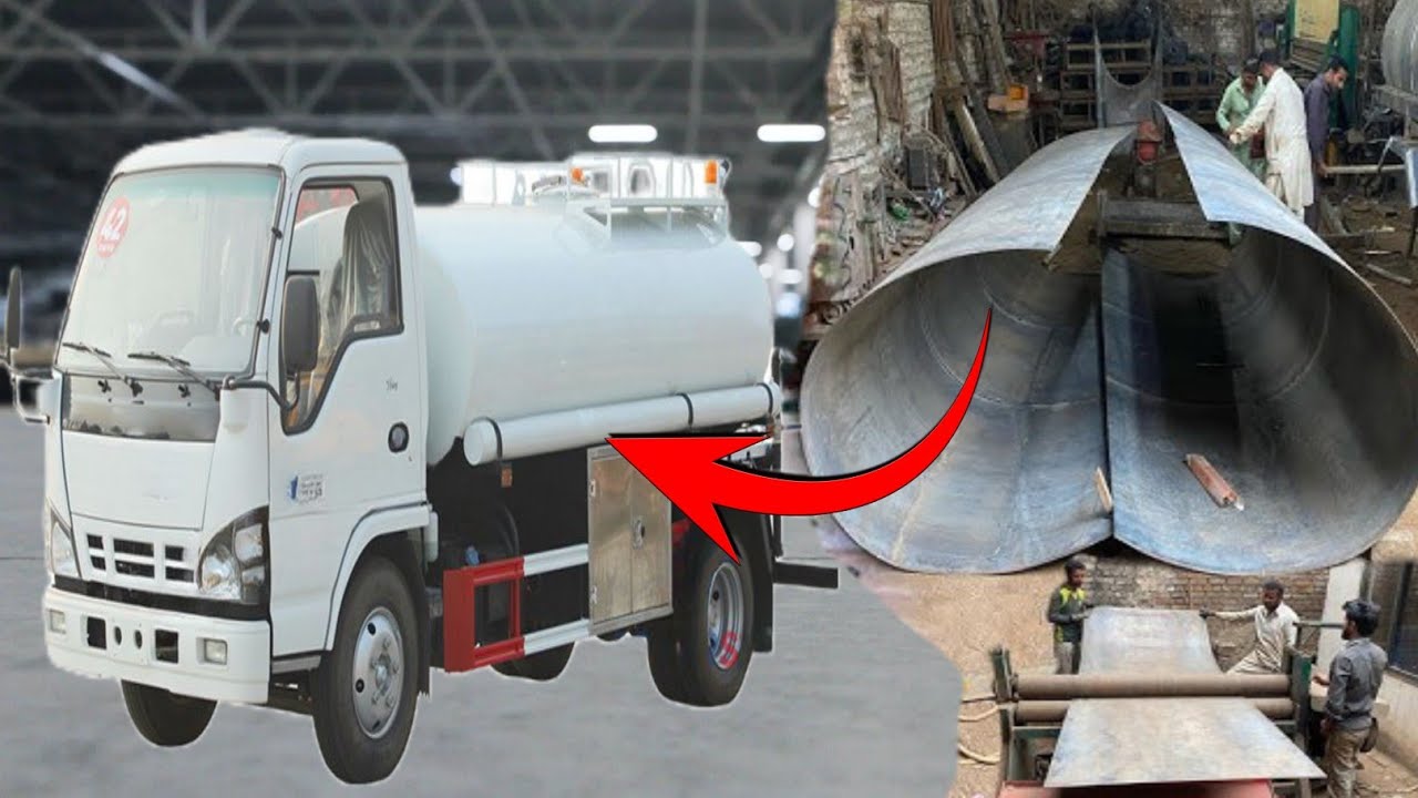 How to make a 7000L Water tank on a truck frame in a sophisticated manner