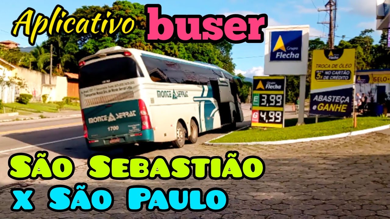 Viagem S&Atilde;O SEBASTI&Atilde;O x S&Atilde;O PAULO com a BUSER #viagem