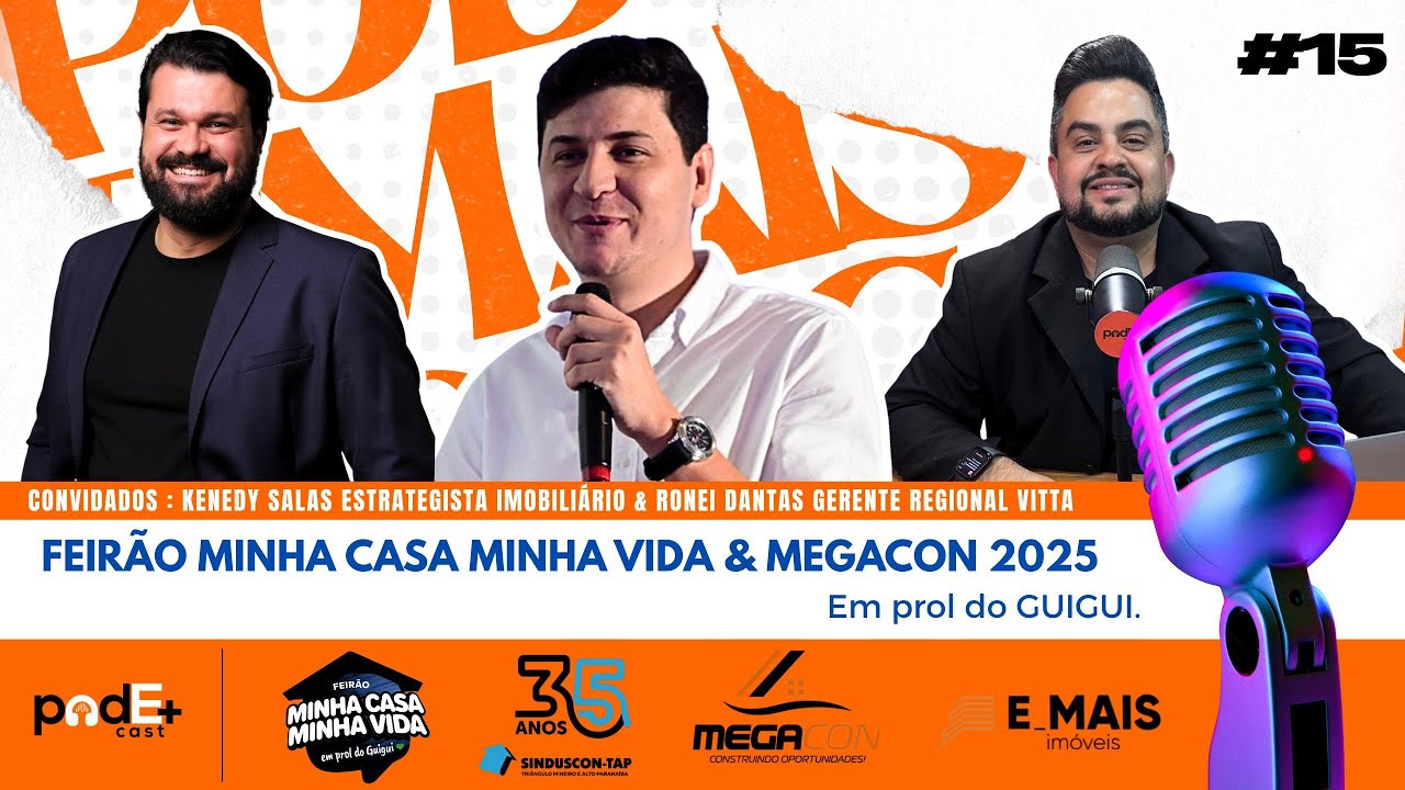 FEIRÃO MINHA CASA MINHA VIDA & MEGACON 2025 em prol do GUIGUI