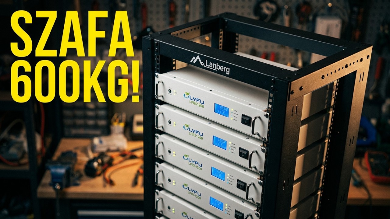 Magazyny energii z Lanberg Open Rack :  Case Study Solution Energy Storage