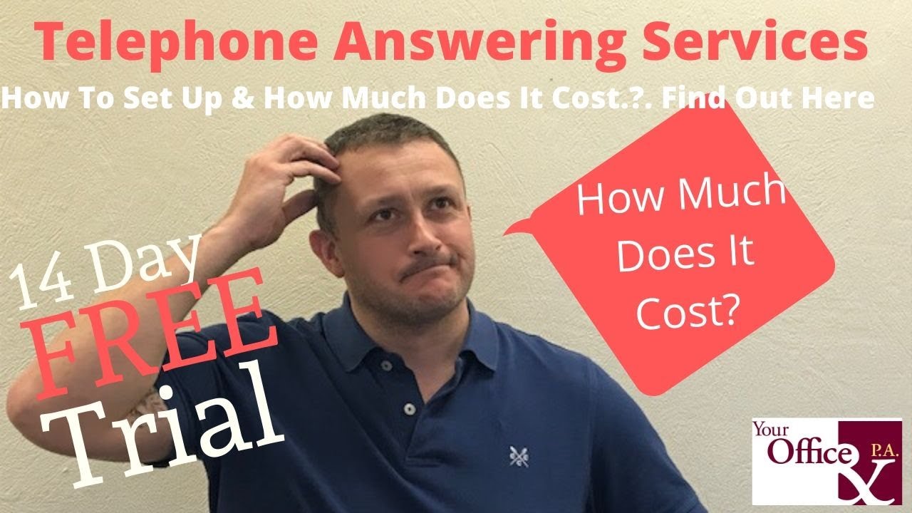 TELEPHONE ANSWERING SERVICES - how much does it cost?