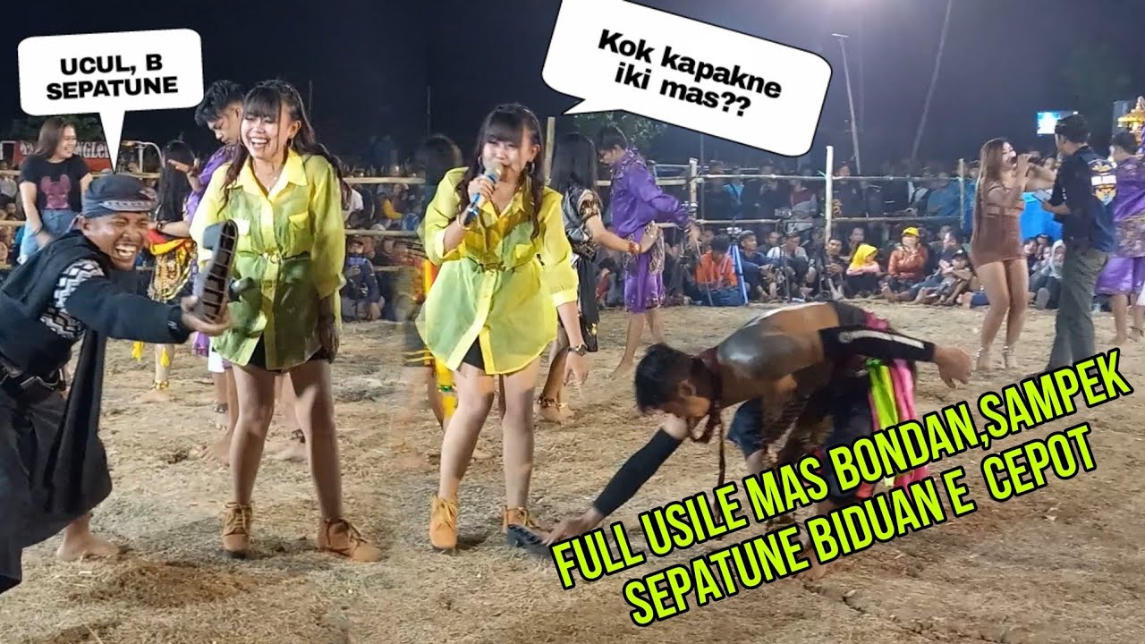 FULL USILE MAS BONDAN, SAMPEK SEPATU BIDUANE UCUL . GEK PIE TO IKI  🤣😅