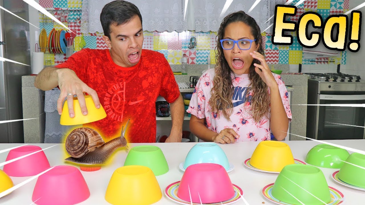 DESAFIO DA COMIDA MISTERIOSA!