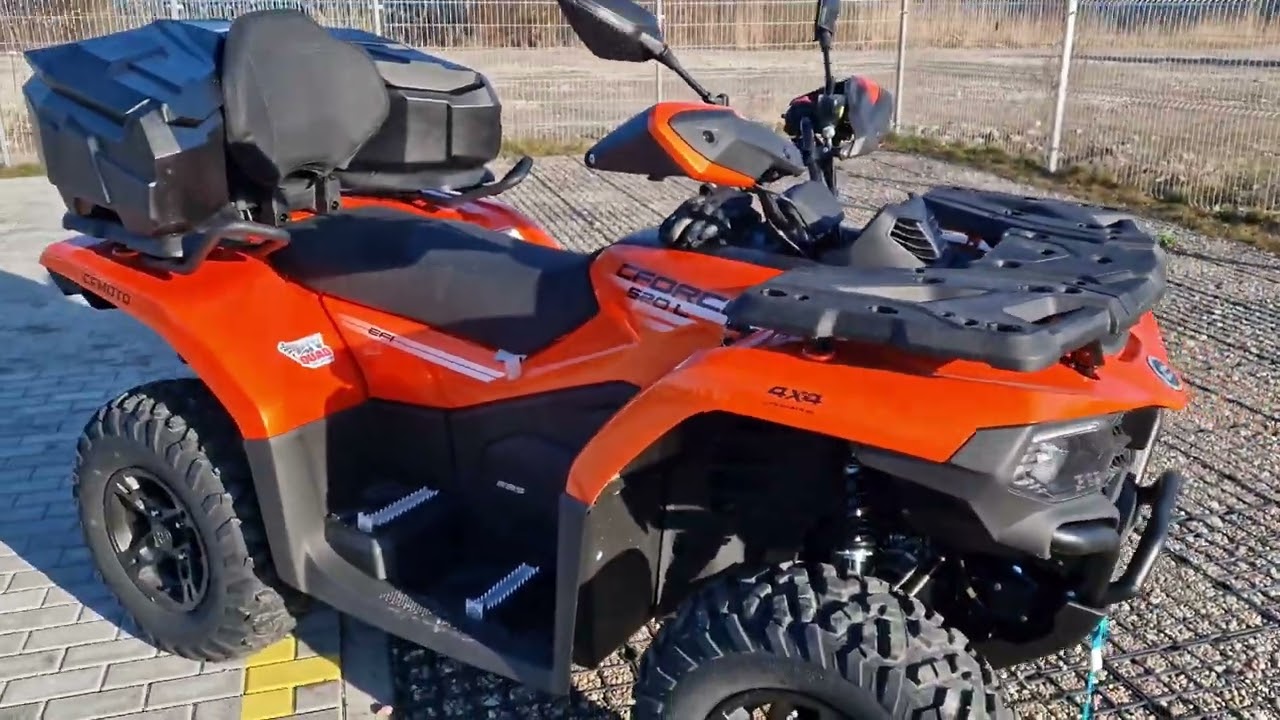 Robimy 100km klientowi najnowszą CFMOTO 520L new gen. Przegląd gwarancyjny.