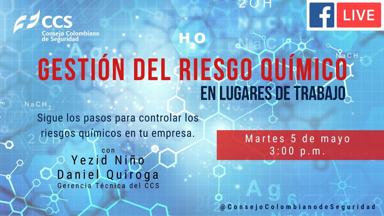 Gestión del Riesgo Químico en lugares de trabajo