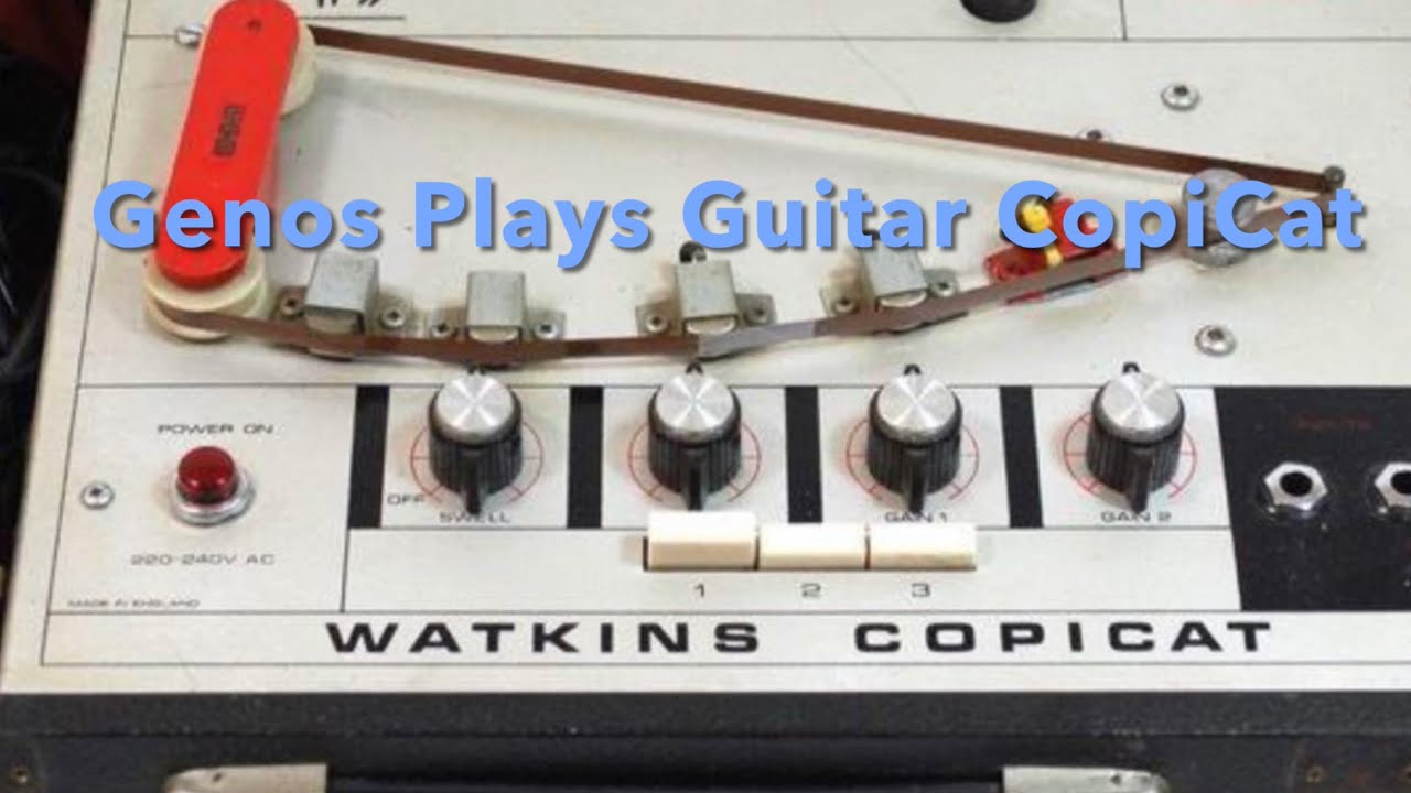Yamaha Genos Plays Guitar CopiCat