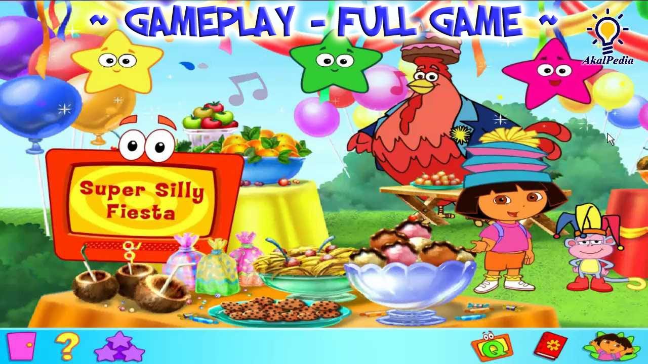 GamePlay - Episode 28 - Super Silly Fiesta - Dora the Explorer™: Click & Create (PC Game) Full GAME