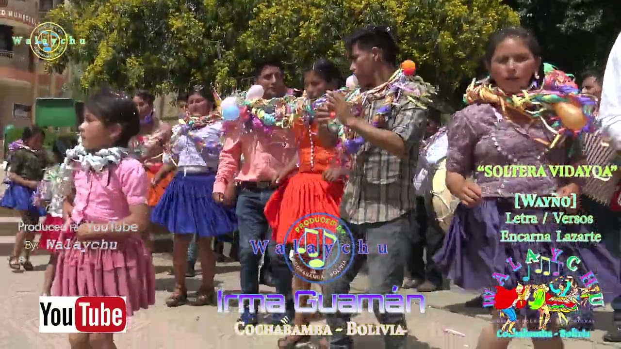 SOLTERA VIDAYQA  [DESPEDIDA DE CARNAVAL,HUYÑO] IRMA GUAMAN