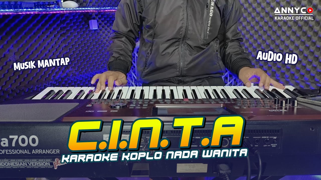 CINTA D'BAGINDAS KARAOKE KOPLO NADA CEWEK WANITA - ANNYCO KARAOKE