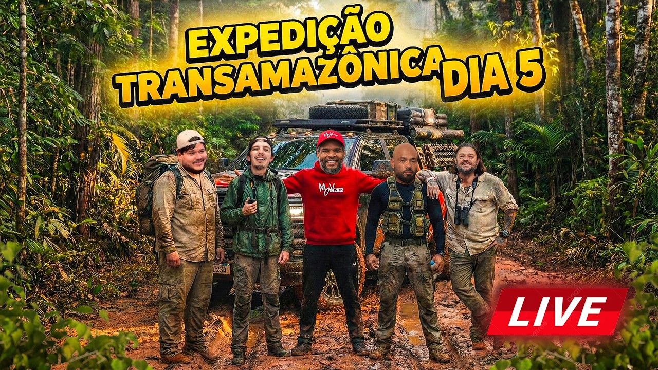 🌴 TRANSAMAZÔNICA DIA 5 | RUMO A MANAUS! Ft. RICHARD, JULIO BALESTRIN MAMUTE E RICARDINHO ACF 🔥