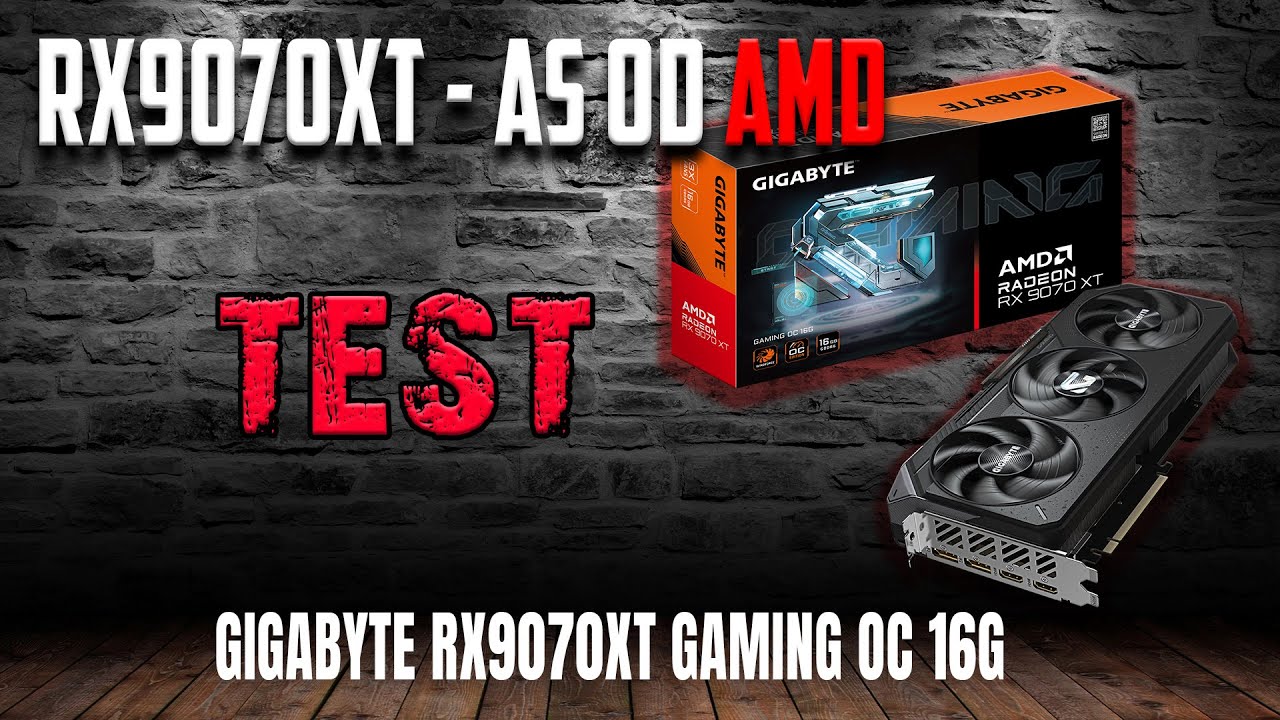 Gigabyte RX9070XT GAMING OC 16G - test i recenzja - najbardziej opłacalna w swojej klasie