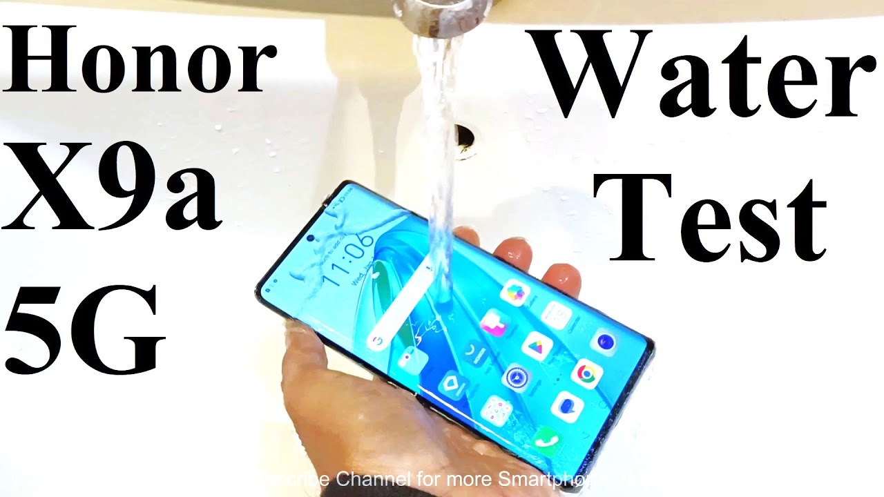 Honor X9a 5G — ТЕСТ НА ВОЗДЕЙСТВИЕ ВОДЫ