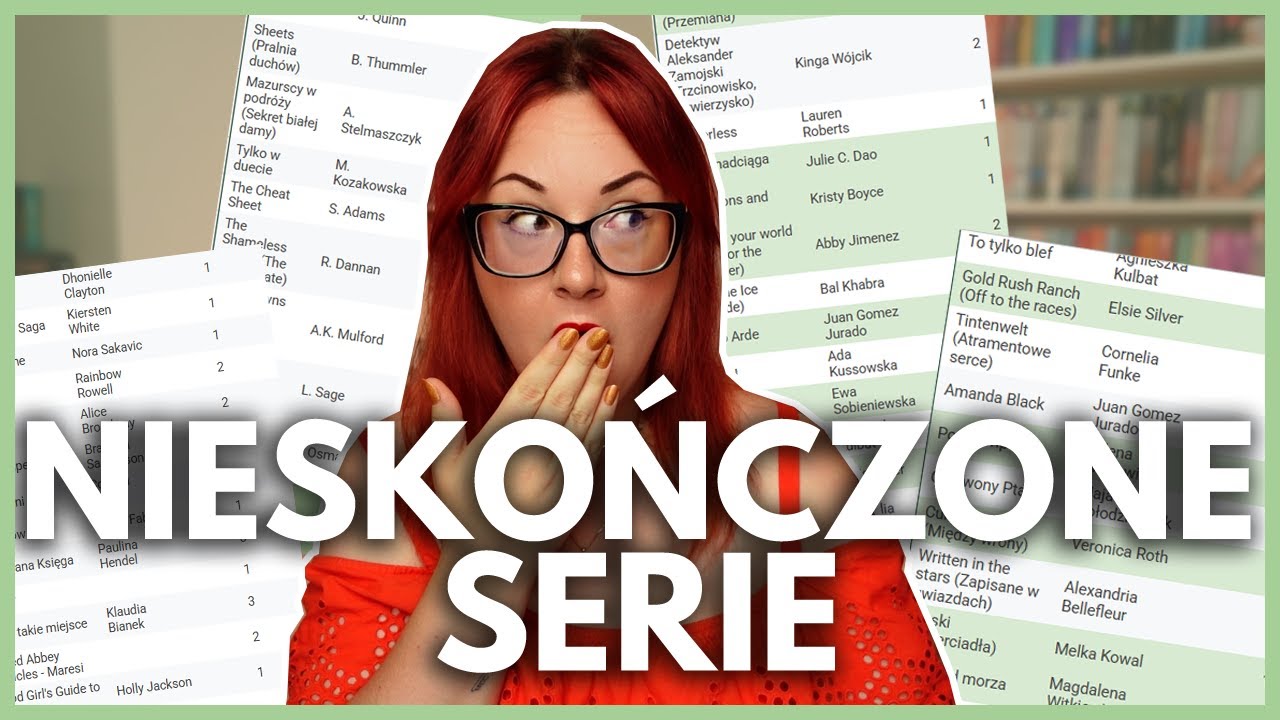 W tym roku zaczęłam już ILE KSIĄŻKOWYCH SERII?! 🤯 | ROZPOCZĘTE SERIE KSIĄŻKOWE