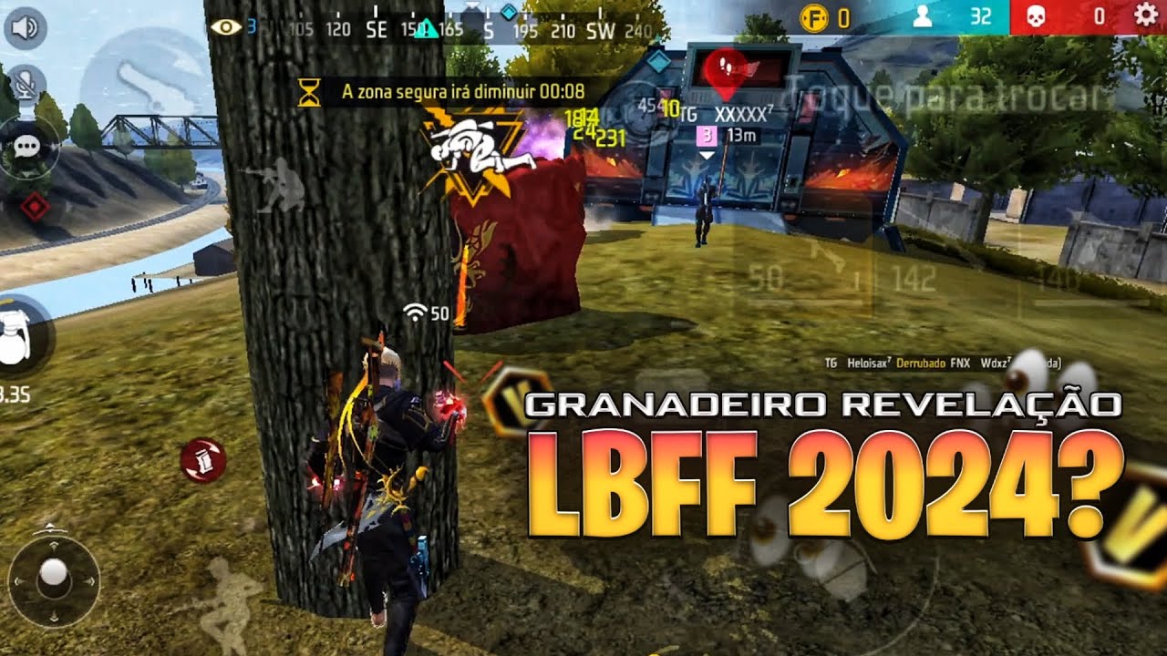 VEJA COMO UM GRANADEIRO NÍVEL LBFF SE COMPORTA 😯💣 HIGHLIGHTS NO IPHONE 8 PLUS