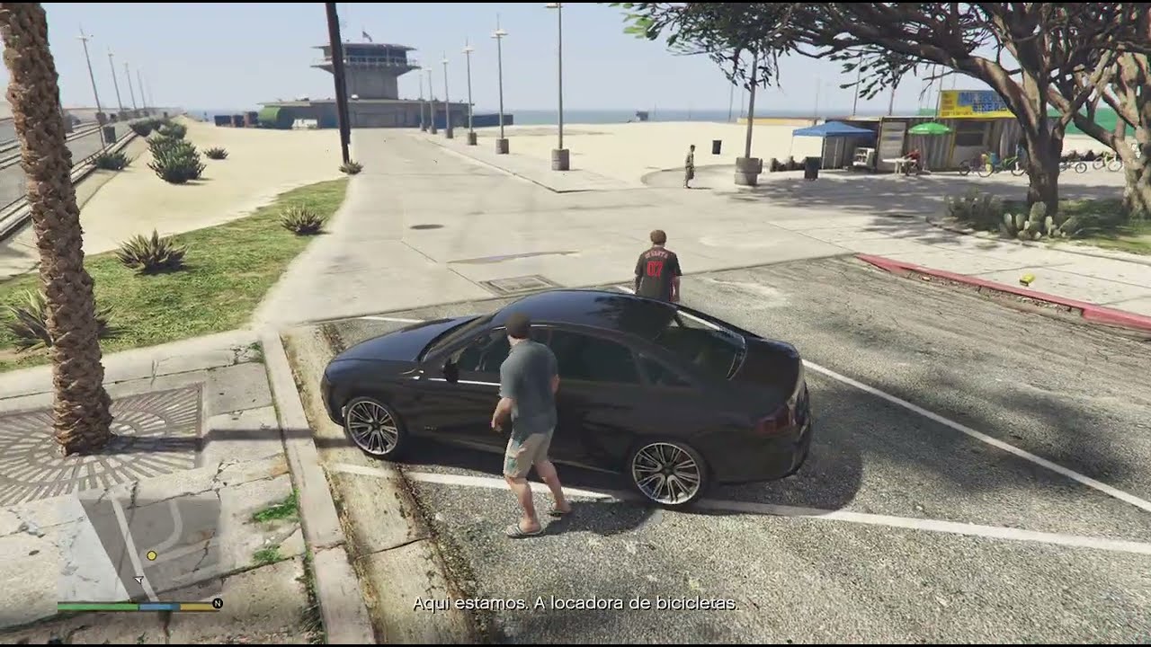 Passeio de bike com jimi terminou com tracey num iate gravando conteúdo Grand Theft Auto V