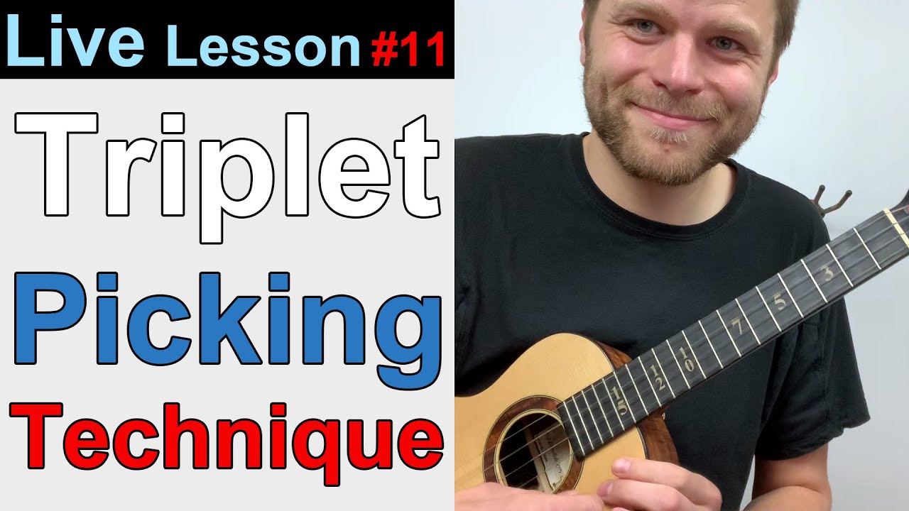 Triplet Picking Technique || Ukulele Tutorial
