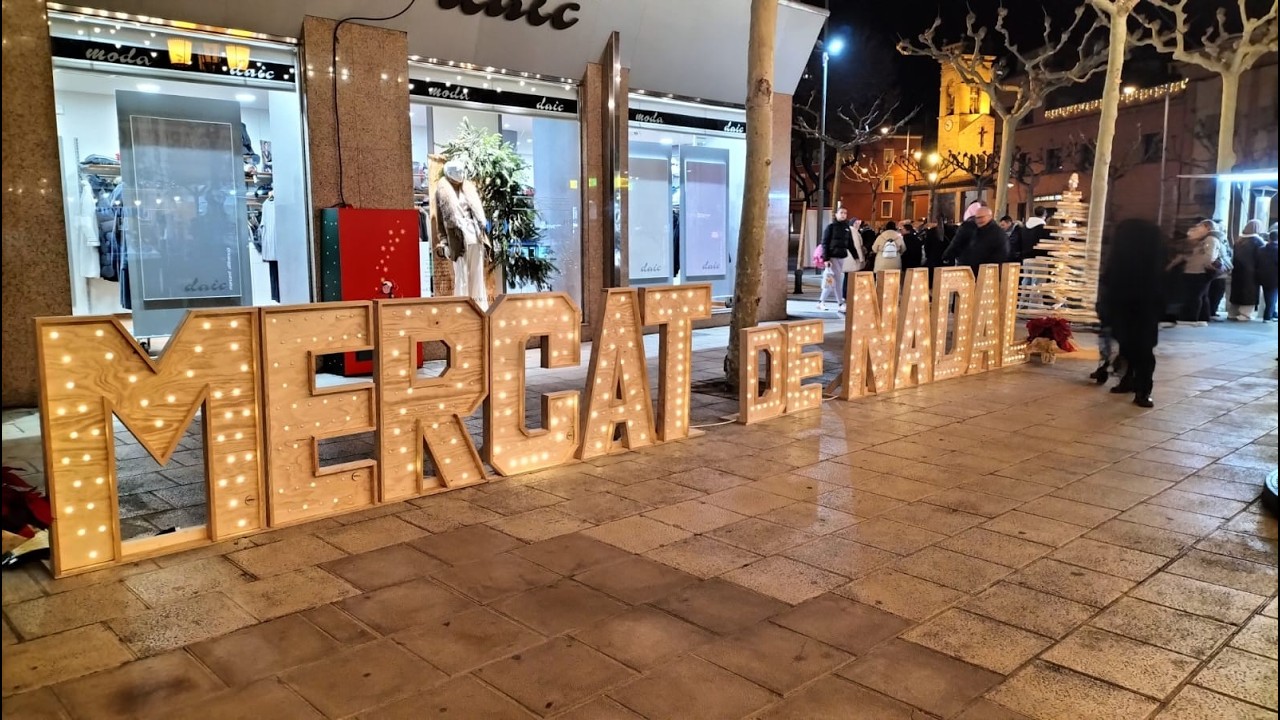 REPORTAGE  VF  26 ème Marché de Noël de Tarrega 2025