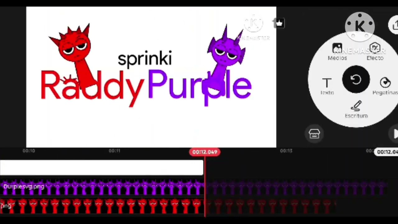 Raddy Pupple logo remake Speedrun be like x8 speed @WAGDHN2026 