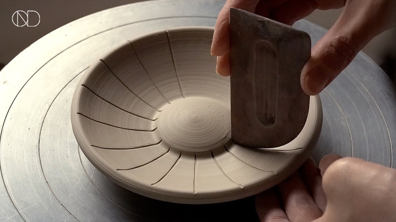 데이지 꽃 접시 만들기🌼 : Making a Ceramic daisy plate [ONDO STUDIO]